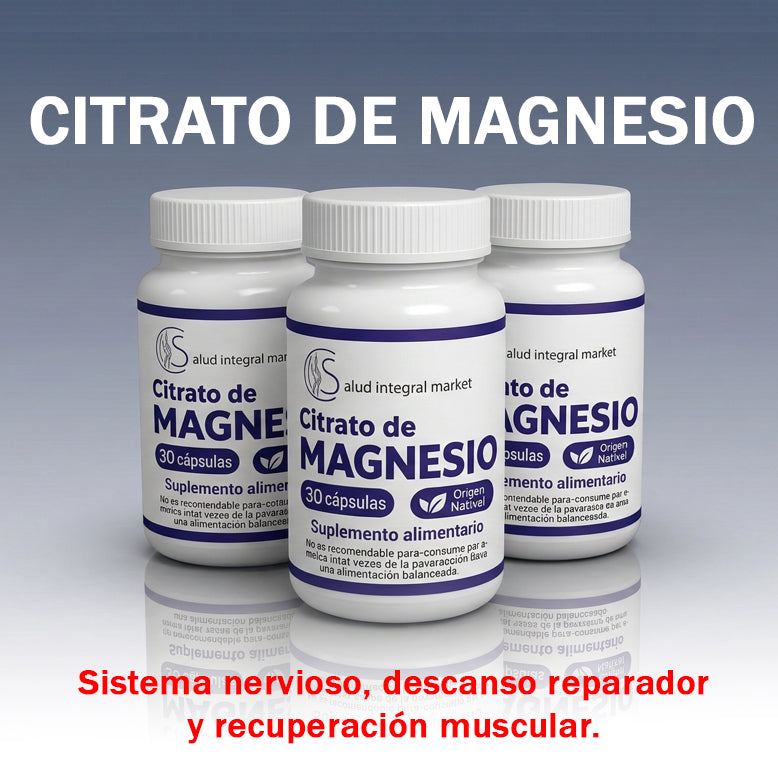 Pack Citrato de Magnesio – Salud Integral Market