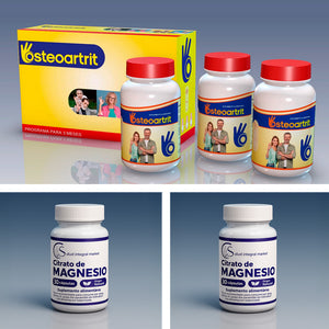 Pack Osteoartrit + 2 Frascos Citrato de Magnesio