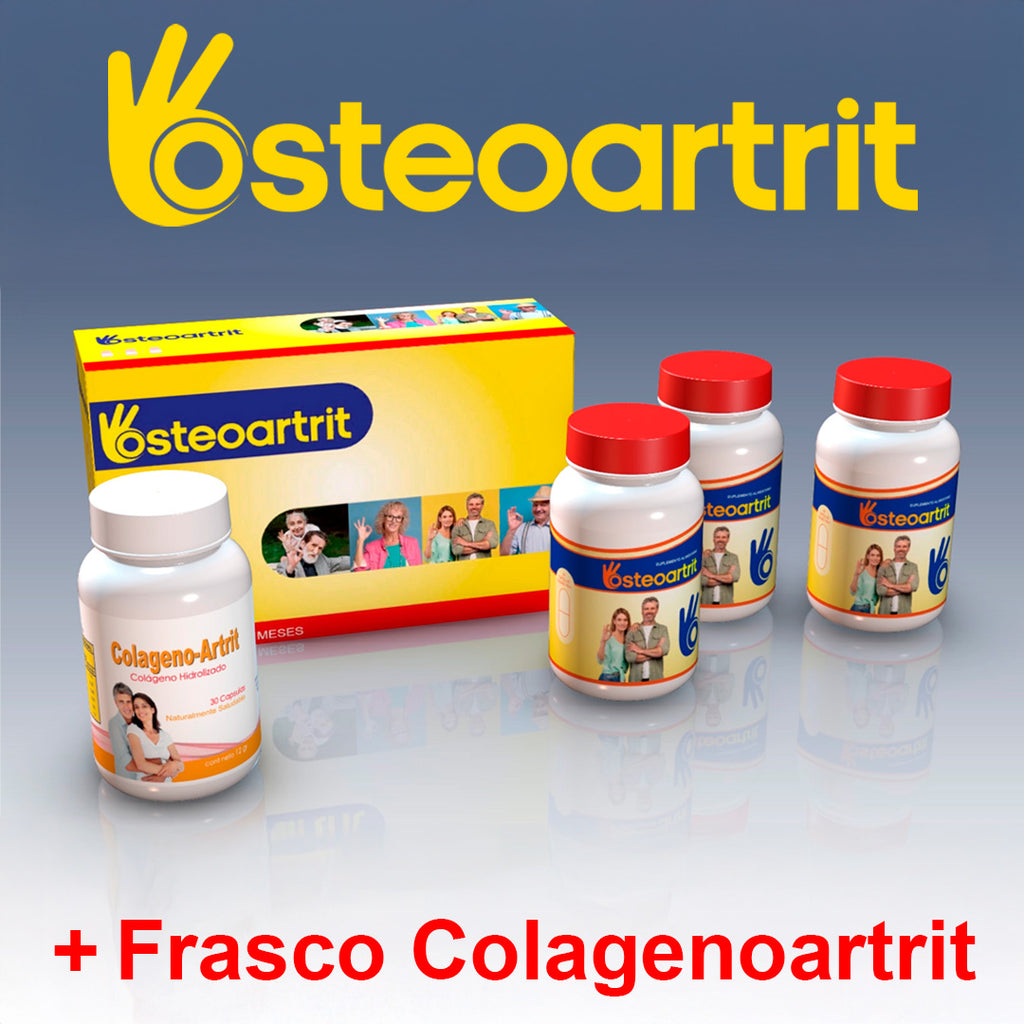 Pack Osteoartrit + Frasco Colagenoartrit