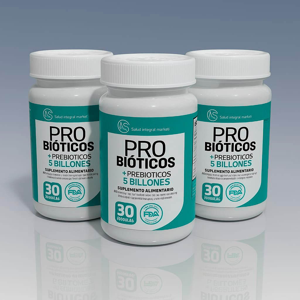 PROBIÓTICOS – Equilibrio digestivo, inmunidad y bienestar emocional